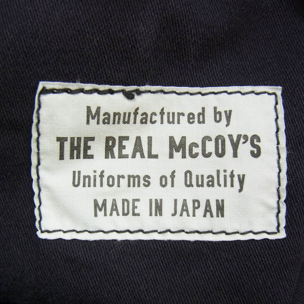 The REAL McCOY'S ザリアルマッコイズ baker pants ベイカー パンツ ネイビー系 32【中古】