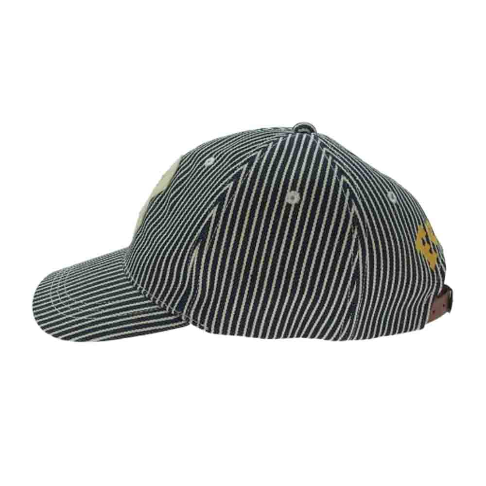 TOY'S McCOY トイズマッコイ TMA1608 HICKORY COTTON CAP FELIX THE CAT BASEBALL フィリックス・ザ・キャット ヒッコリーストライプ ベースボール キャップ マルチカラー系【美品】【中古】