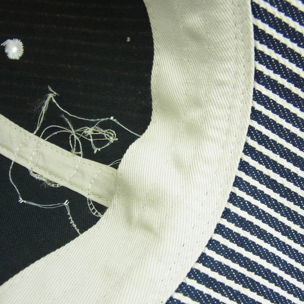 TOY'S McCOY トイズマッコイ TMA1608 HICKORY COTTON CAP FELIX THE CAT BASEBALL フィリックス・ザ・キャット ヒッコリーストライプ ベースボール キャップ マルチカラー系【美品】【中古】