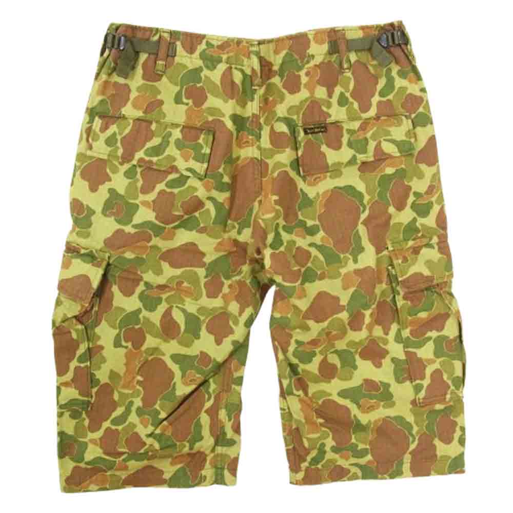 TOY'S McCOY トイズマッコイ 1206-160-3036 TROUSES CARGO COMBAT カモフラ 迷彩 ６ポケット カーゴ ショーツ ショート パンツ カーキ系 32【中古】