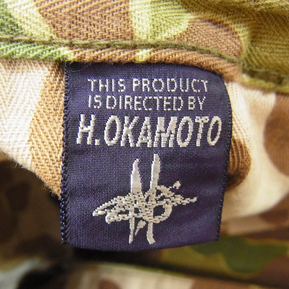 TOY'S McCOY トイズマッコイ 1206-160-3036 TROUSES CARGO COMBAT カモフラ 迷彩 ６ポケット カーゴ ショーツ ショート パンツ カーキ系 32【中古】