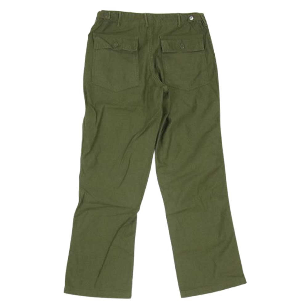 The REAL McCOY'S ザリアルマッコイズ 8405-222-1947 60s 復刻 baker pants ベイカー パンツ オリーブ系 カーキ系 M【中古】