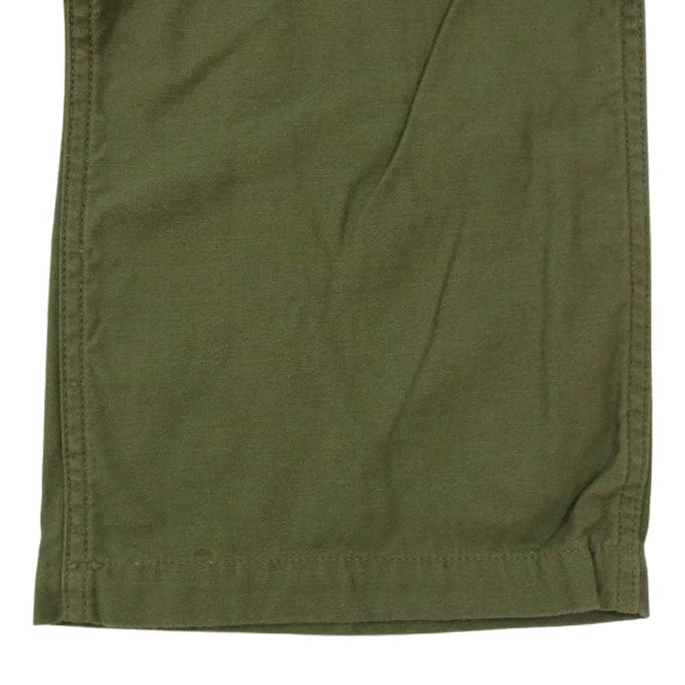 The REAL McCOY'S ザリアルマッコイズ 8405-222-1947 60s 復刻 baker pants ベイカー パンツ オリーブ系 カーキ系 M【中古】