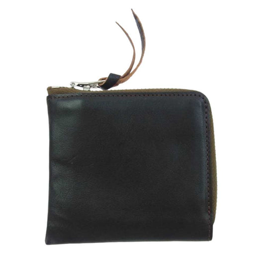 The REAL McCOY'S ザリアルマッコイズ MW17100 HORSEHIDE WALLET ホースハイド ジップ ウォレット SEAL BROWN シールブラウン 馬革 タンニン鞣し ピグメントフィニッシュ ダークブラウン系【極上美品】【中古】