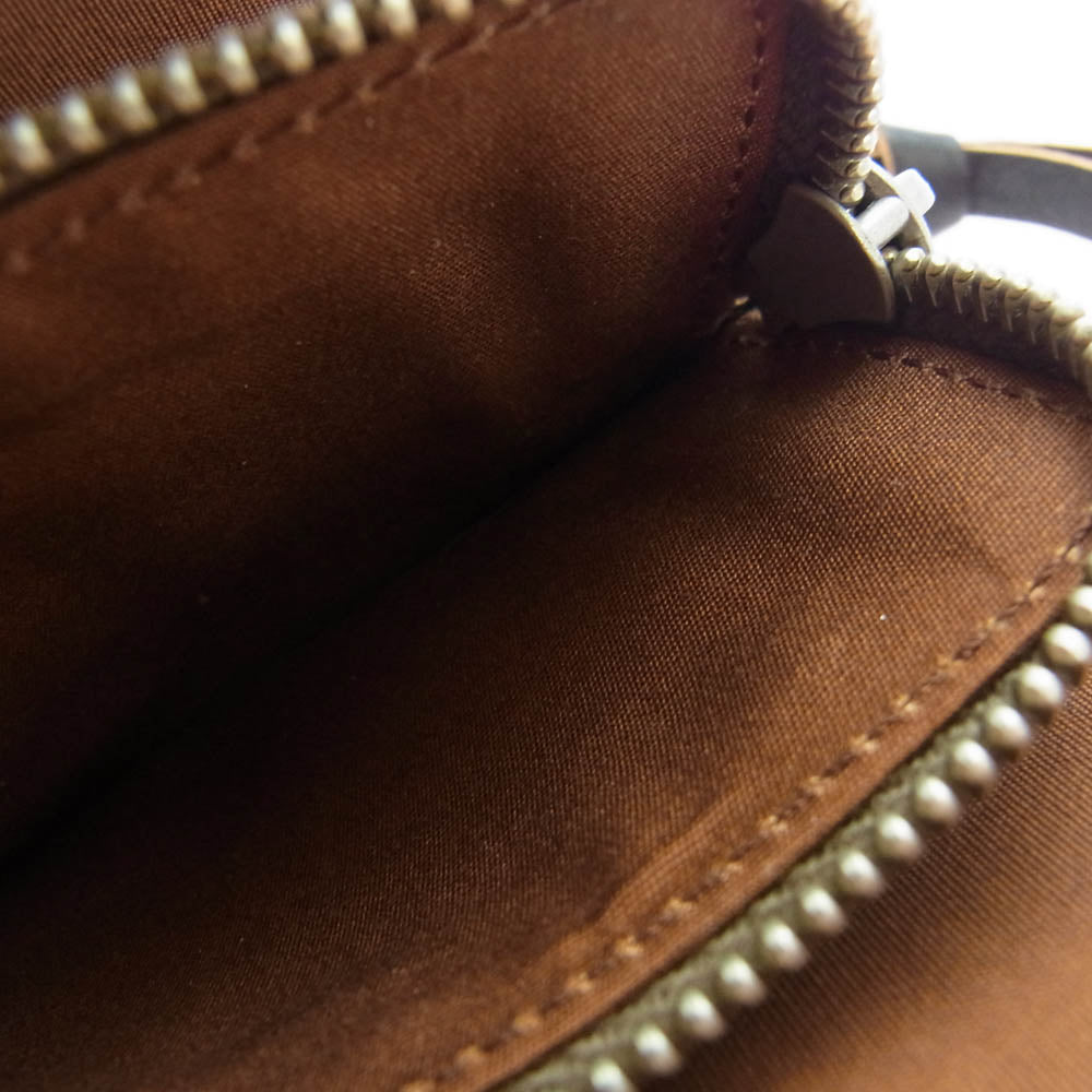 The REAL McCOY'S ザリアルマッコイズ MW17100 HORSEHIDE WALLET ホースハイド ジップ ウォレット SEAL BROWN シールブラウン 馬革 タンニン鞣し ピグメントフィニッシュ ダークブラウン系【極上美品】【中古】
