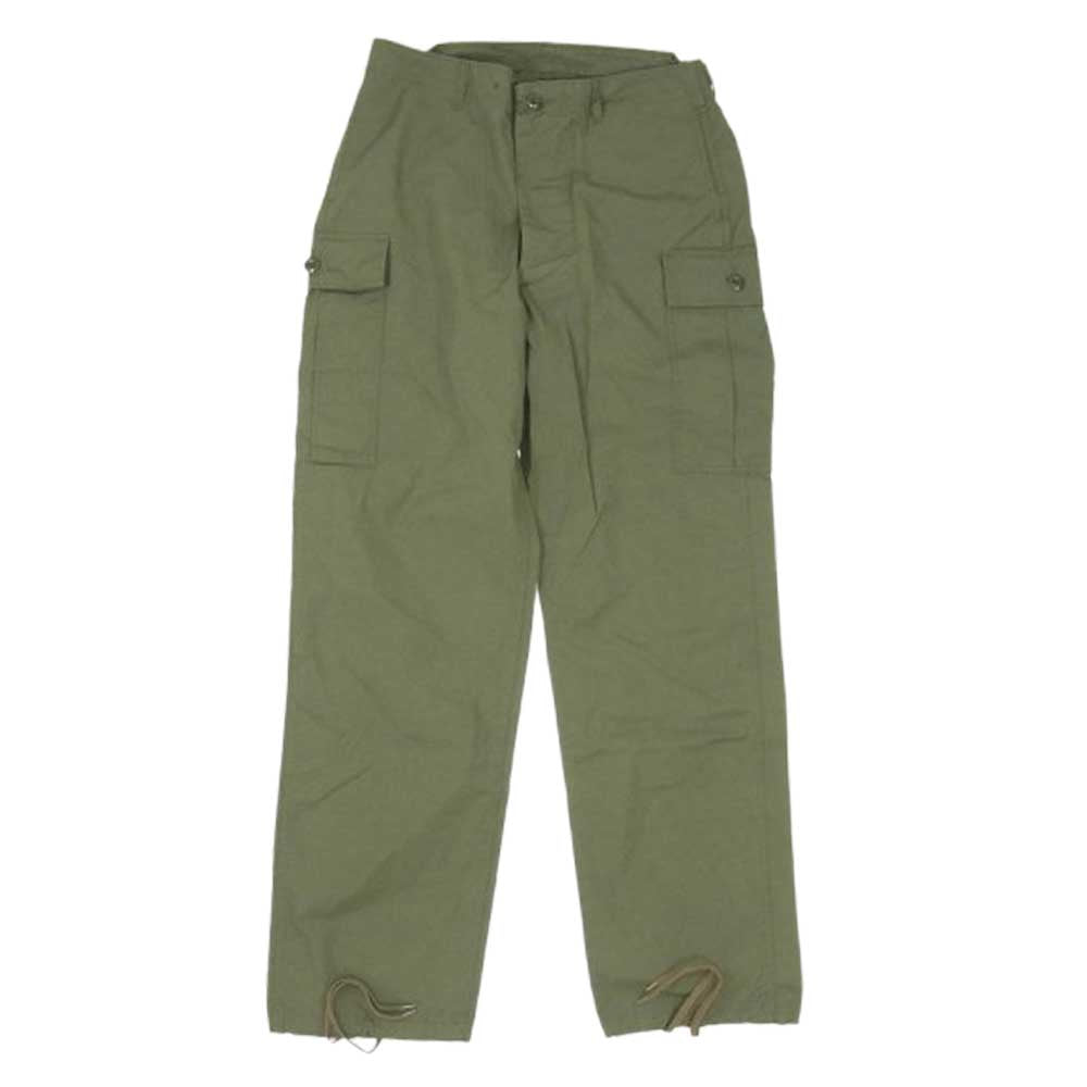 The REAL McCOY'S ザリアルマッコイズ 8405-082-5561 COMBAT TROPICAL カーゴ ジャングル ファティーグ パンツ カーキ系 32 1/2【中古】