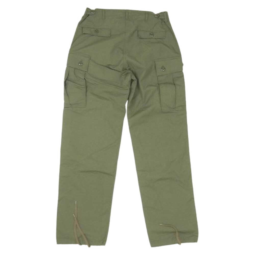 The REAL McCOY'S ザリアルマッコイズ 8405-082-5561 COMBAT TROPICAL カーゴ ジャングル ファティーグ パンツ カーキ系 32 1/2【中古】