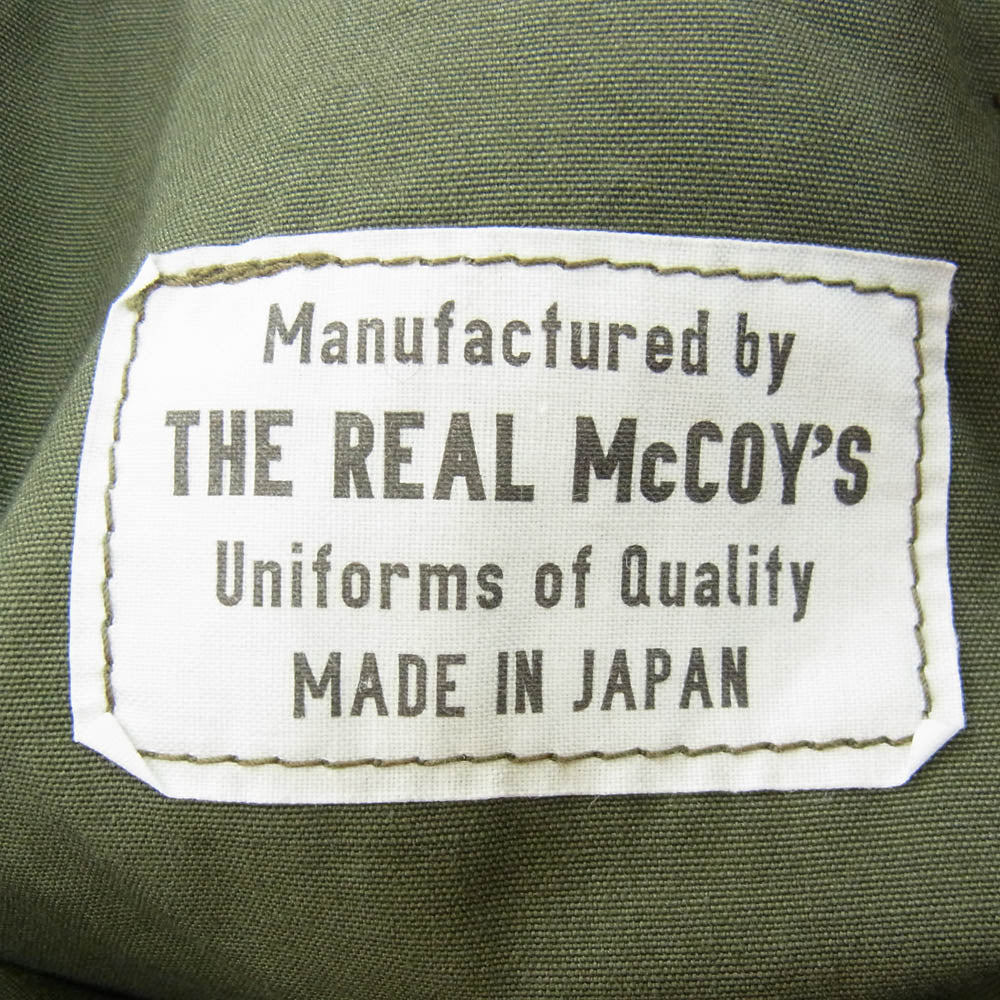 The REAL McCOY'S ザリアルマッコイズ 8405-082-5561 COMBAT TROPICAL カーゴ ジャングル ファティーグ パンツ カーキ系 32 1/2【中古】
