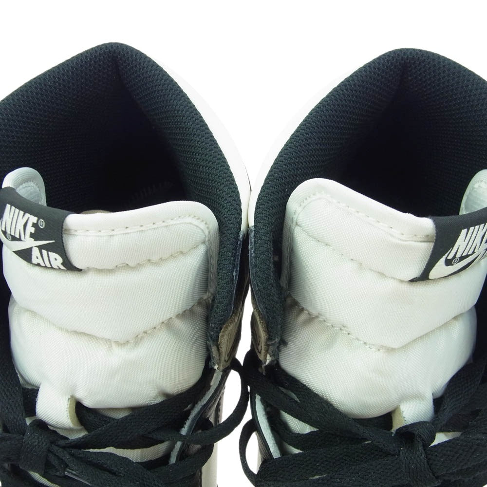 NIKE ナイキ 555088-105 Air Jordan 1 High OG Sail Dark Mocha Black エアジョーダン1 ハイ ダークモカ ハイカット スニーカー ブラック系 ダークモカ系 29cm【中古】