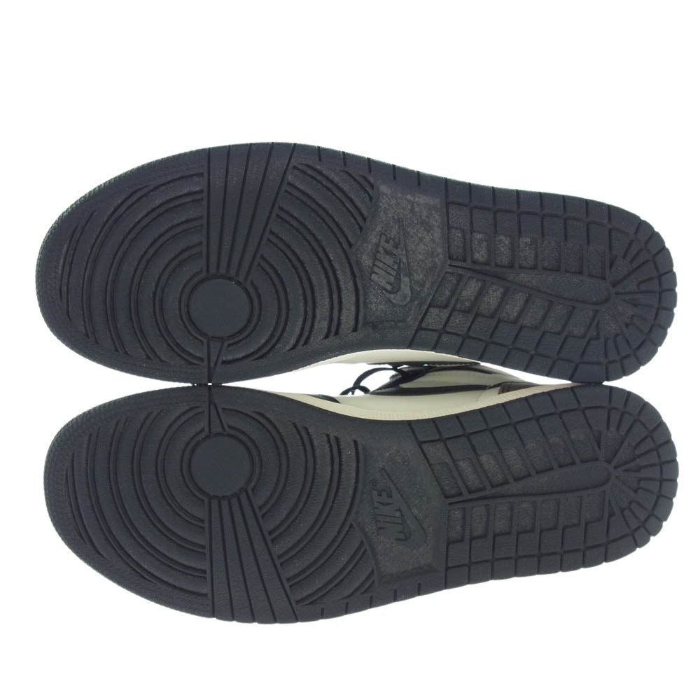 NIKE ナイキ 555088-105 Air Jordan 1 High OG Sail Dark Mocha Black エアジョーダン1 ハイ ダークモカ ハイカット スニーカー ブラック系 ダークモカ系 29cm【中古】