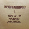 NEIGHBORHOOD ネイバーフッド NH-3 / C-TEE . SS フロントプリント バックロゴ クルーネック 半袖 Tシャツ ベージュ系 L【中古】