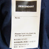 DESCENDANT ディセンダント 20SS 201NTDS-CSM02S CORAL SS TEE コーラル ロゴプリント クルーネック 半袖 Tシャツ ネイビー系 4【中古】