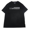 NEIGHBORHOOD ネイバーフッド 20SS 201PCNH-ST10 LOGIC/C-TEE.SS 反転ロゴ バックNBHD クルーネック 半袖 Tシャツ ブラック系 XL【中古】