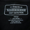 NEIGHBORHOOD ネイバーフッド 20SS 201PCNH-ST10 LOGIC/C-TEE.SS 反転ロゴ バックNBHD クルーネック 半袖 Tシャツ ブラック系 XL【中古】