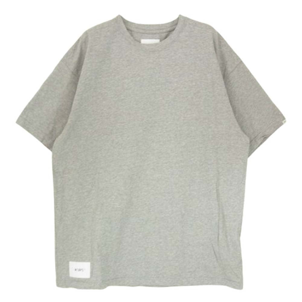 WTAPS ダブルタップス 22SS 221ATDT-CSM24 CRIBS SS クルーネック 半袖 Tシャツ グレー系 X03【中古】