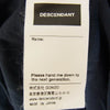 DESCENDANT ディセンダント 23SS TEAM SS TEE DCDT チームロゴ プリント クルーネック 半袖 Tシャツ ネイビー系 4【中古】