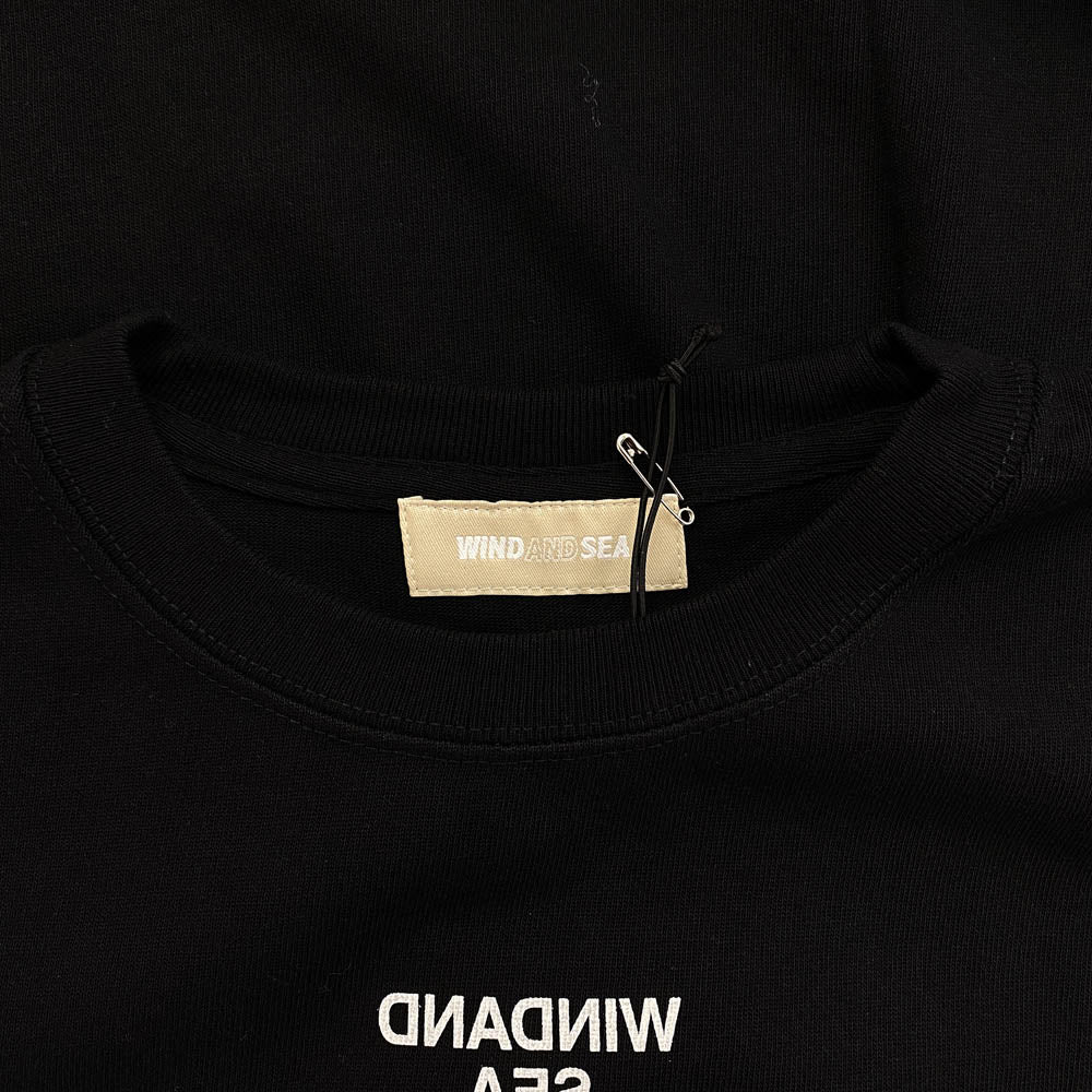 WIND AND SEA ウィンダンシー WDS-CS-279 A32 TRIANGLE ROCKET S/S Cut-Sewn ロケット ショートスリーブ カットソー ブラック系 XL【極上美品】【中古】