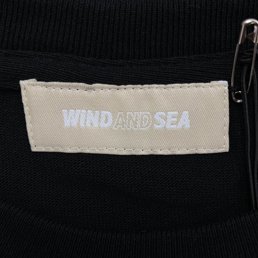 WIND AND SEA ウィンダンシー WDS-CS-279 A32 TRIANGLE ROCKET S/S Cut-Sewn ロケット ショートスリーブ カットソー ブラック系 XL【極上美品】【中古】