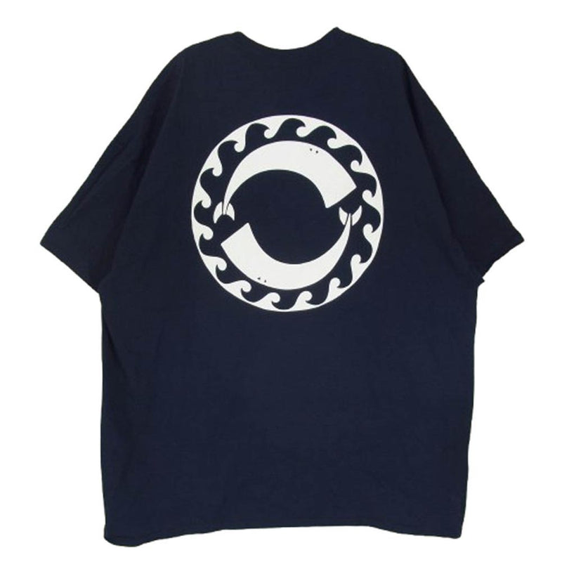 DESCENDANT ディセンダント VORTEX SS TEE ボルテックス クルーネック 半袖 Tシャツ ネイビー系 4【中古】