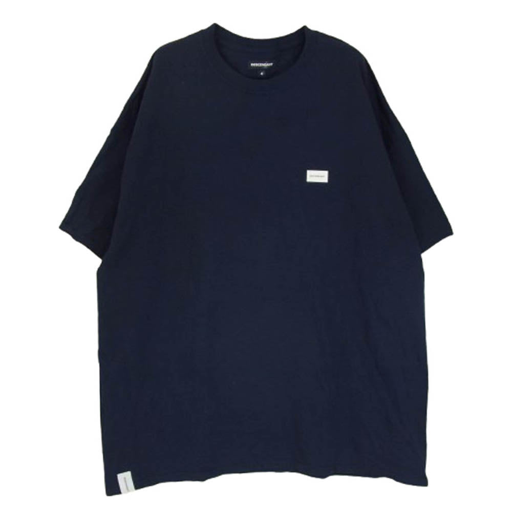 DESCENDANT ディセンダント VORTEX SS TEE ボルテックス クルーネック 半袖 Tシャツ ネイビー系 4【中古】