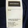 DESCENDANT ディセンダント VORTEX SS TEE ボルテックス クルーネック 半袖 Tシャツ ネイビー系 4【中古】