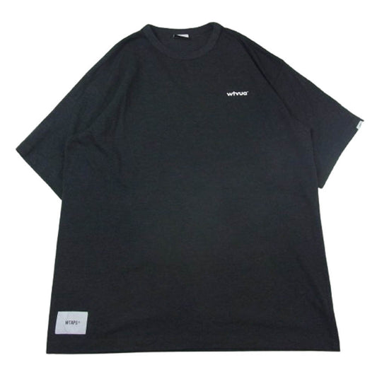WTAPS ダブルタップス 20SS 201ATDT-CSM11 INDUSTRY DESIGN SS 04 TEE COPO インダストリー プリント クルーネック 半袖 Tシャツ チャコール系 03【中古】