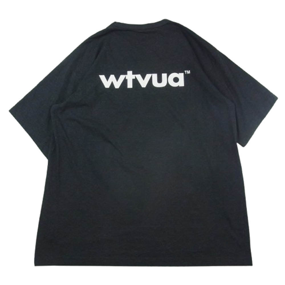WTAPS ダブルタップス 20SS 201ATDT-CSM11 INDUSTRY DESIGN SS 04 TEE COPO インダストリー プリント クルーネック 半袖 Tシャツ チャコール系 03【中古】