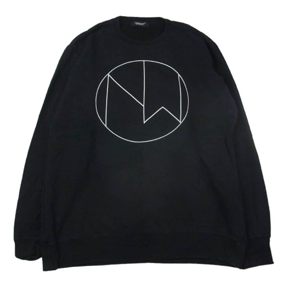 UNDERCOVER アンダーカバー 19SS UCW4891-1 THE NEW WARRIORS プリント スウェット ブラック系 3【中古】