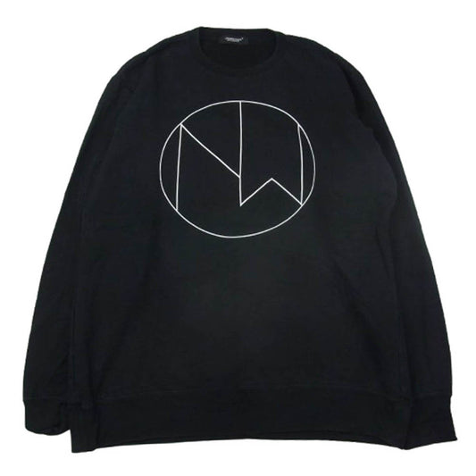 UNDERCOVER アンダーカバー 19SS UCW4891-1 THE NEW WARRIORS プリント スウェット ブラック系 3【中古】