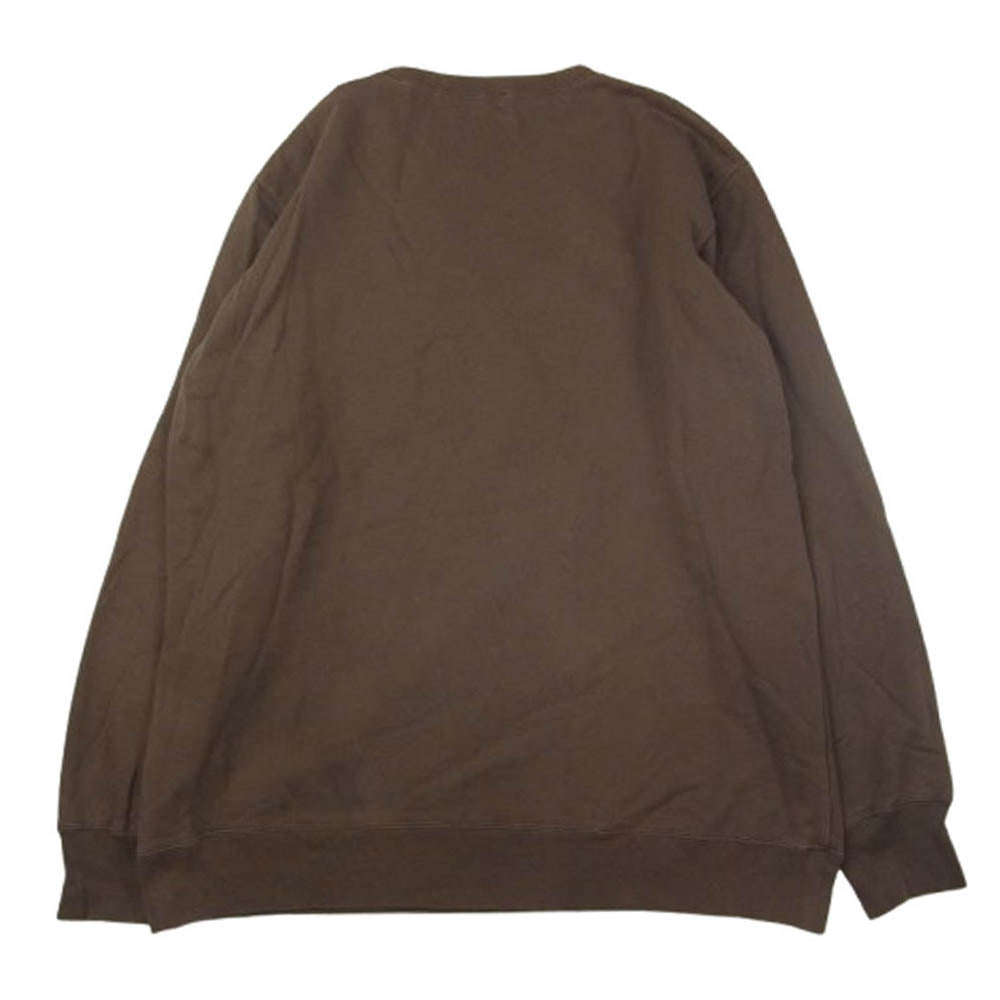 UNDERCOVER アンダーカバー 17AW UCT4892-5 NOTICE プリント スウェット ブラウン系 3【中古】