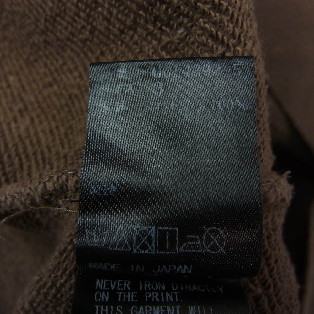 UNDERCOVER アンダーカバー 17AW UCT4892-5 NOTICE プリント スウェット ブラウン系 3【中古】