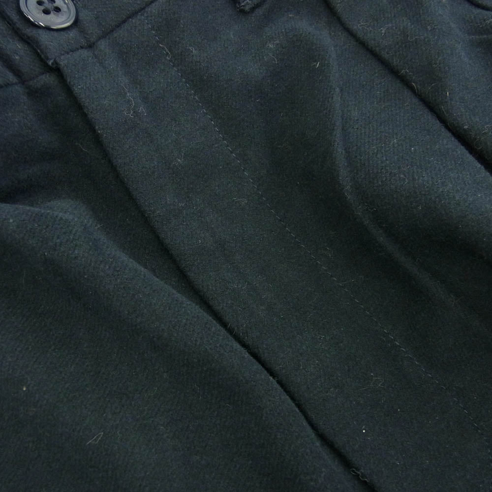 WTAPS ダブルタップス 20AW 202WVDT-PTM03 TUCK TROUSERS COTTON FLANNEL コットンフランネル タック トラウザー パンツ ネイビー系 X 01【中古】