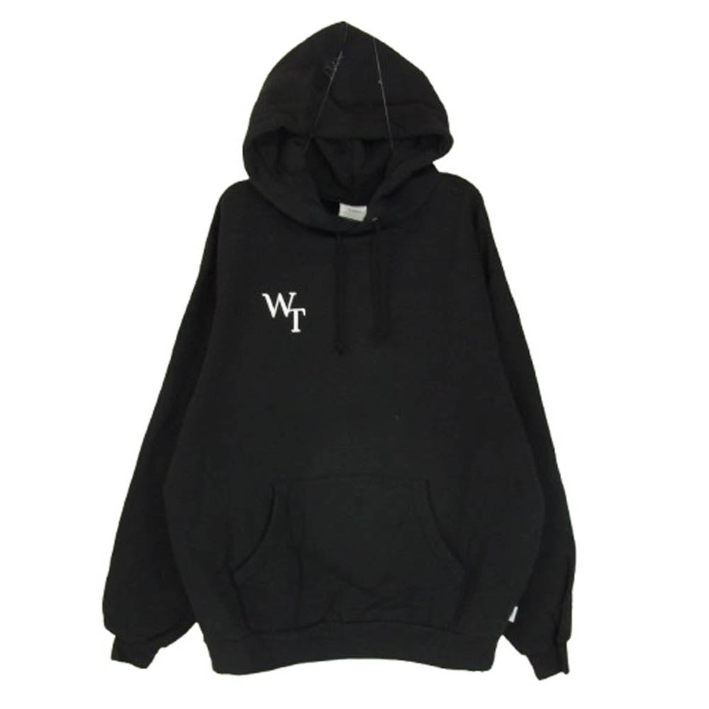 WTAPS ダブルタップス 21AW Urban Territory Hoodie プリント プルオーバー パーカー ブラック系 X03【中古】