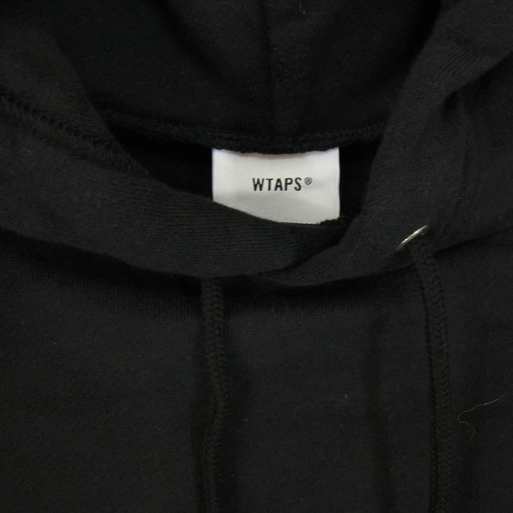 WTAPS ダブルタップス 21AW Urban Territory Hoodie プリント プルオーバー パーカー ブラック系 X03【中古】