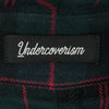 UNDERCOVER アンダーカバー 22SS UI2B4402 コットン CK後パッカリング ロング シャツ グリーン系 2【中古】