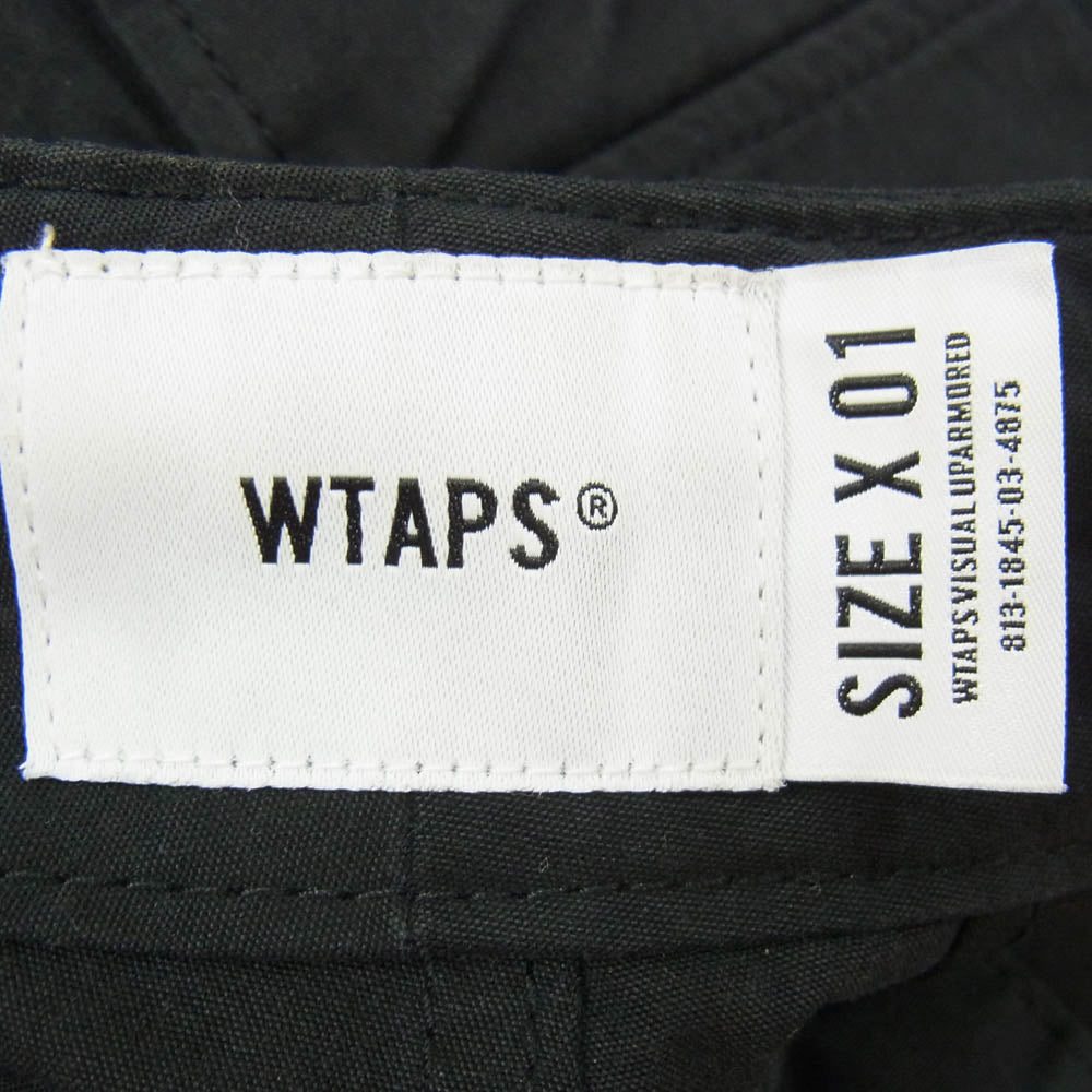 WTAPS ダブルタップス 21SS 211WVDT-PTM05 JUNGLE COUNTRY SHORTS OLVEDRAB ジャングル カントリー ショーツ ハーフパンツ ブラック系 X01【中古】