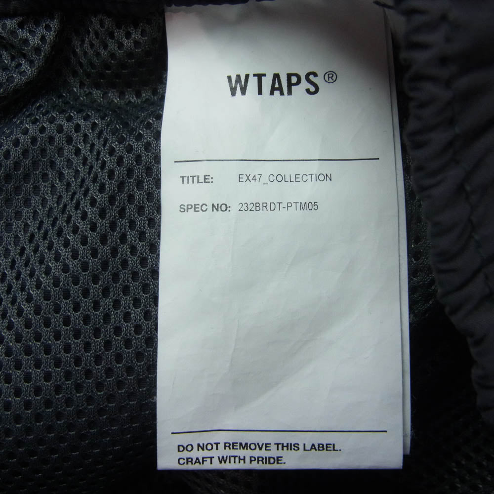 WTAPS ダブルタップス 23AW 232BRDT-PTM05 TROUSERS NYLON WEATHER ナイロンウェザー トラウザー カーゴパンツ グレー系 02【中古】