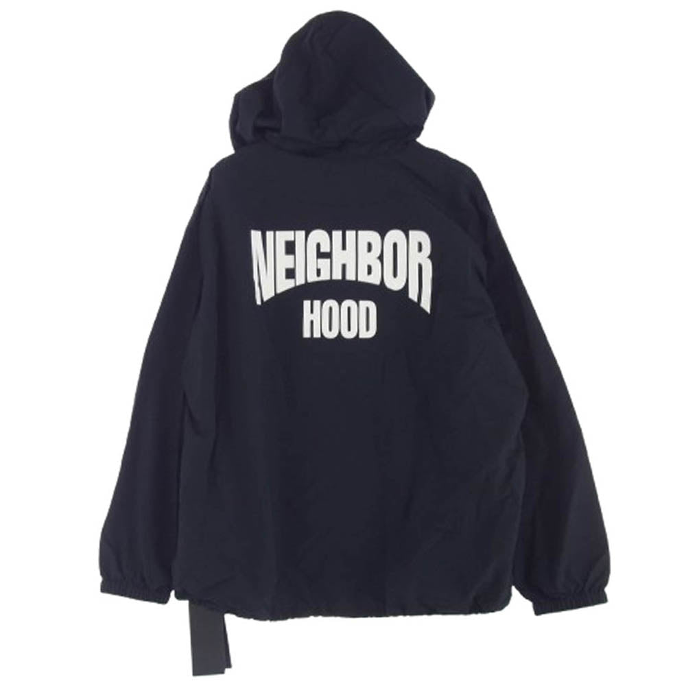 NEIGHBORHOOD ネイバーフッド 23SS 231TSNH-JKM03 ANORAK JACKET アノラックジャケット ブラック系 L【美品】【中古】