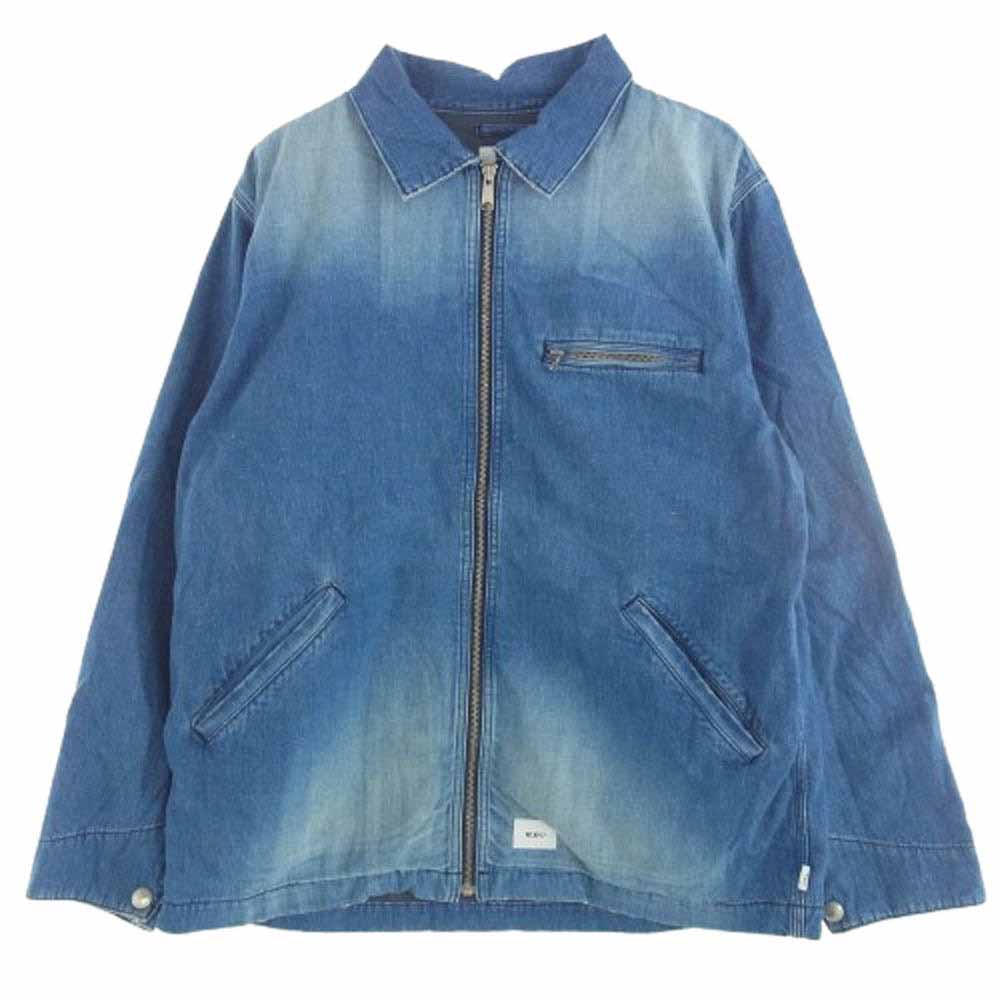 WTAPS ダブルタップス 19SS 191WVDT-JKM01 ACE JACKET INDIGO エース デニムジャケット インディゴブルー系 4【中古】