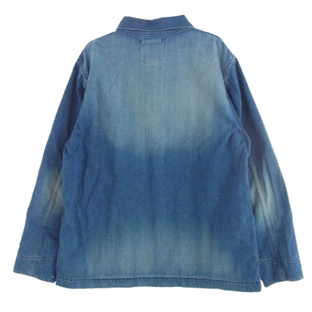 WTAPS ダブルタップス 19SS 191WVDT-JKM01 ACE JACKET INDIGO エース デニムジャケット インディゴブルー系 4【中古】