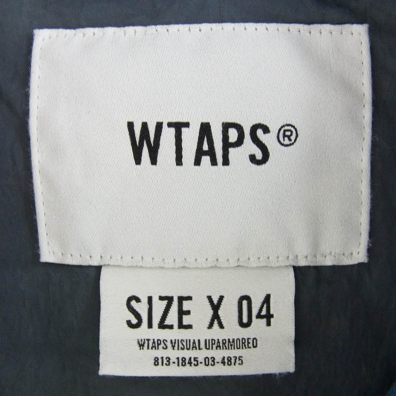 WTAPS ダブルタップス 19SS 191WVDT-JKM01 ACE JACKET INDIGO エース