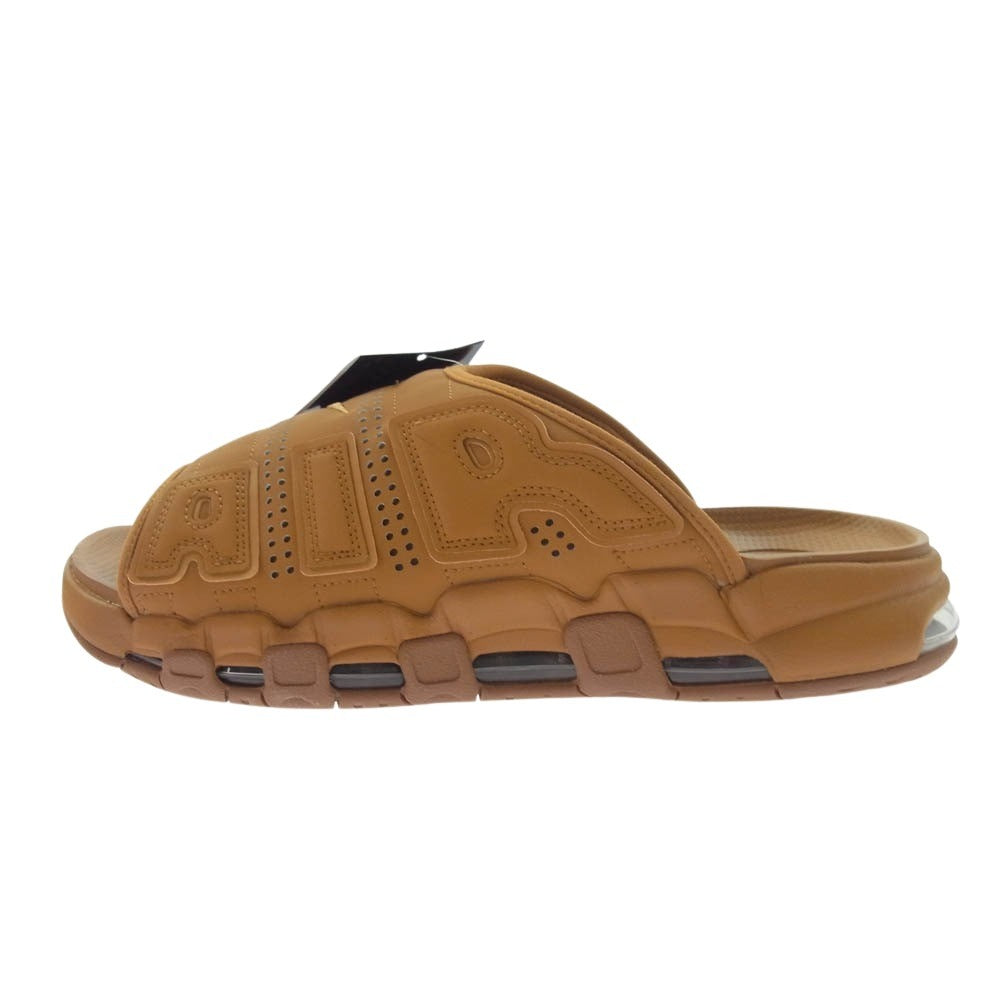 NIKE ナイキ FZ3113-200 Air More Uptempo Slide Flax エアモアアップテンポ スライド フラックス サンダル ブラウン系 31cm【新古品】【未使用】【中古】