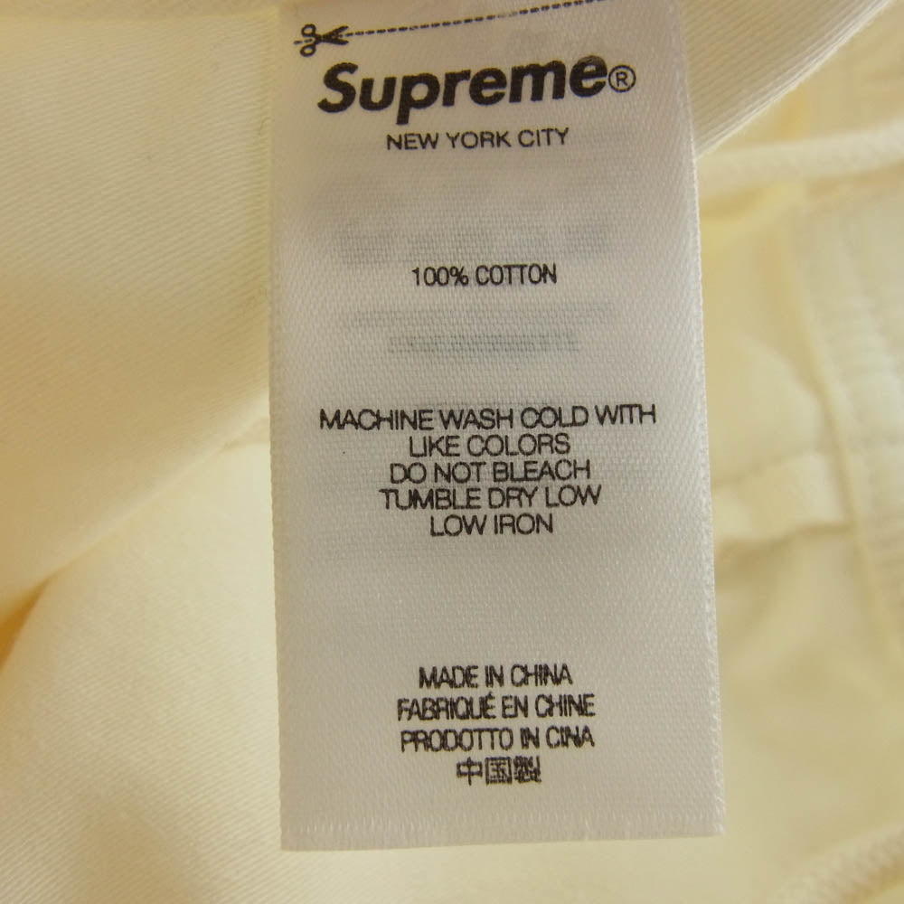 Supreme シュプリーム 24SS Cargo Short カーゴ ショーツ ホワイト ホワイト系 M【極上美品】【中古】