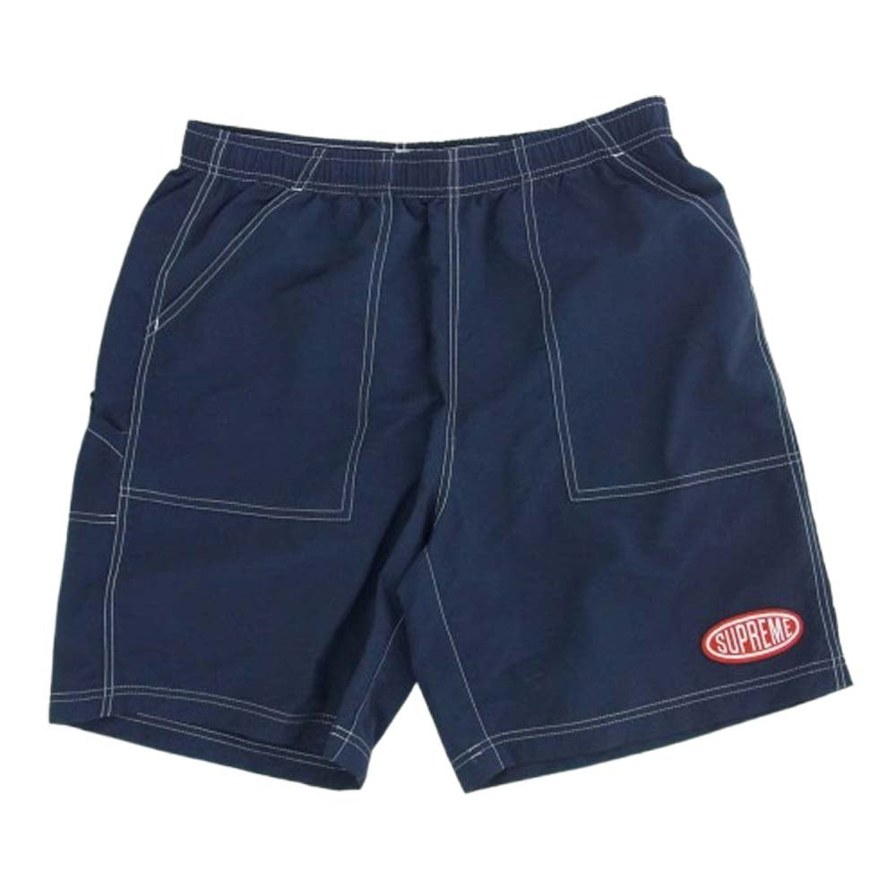 Supreme シュプリーム 24SS Nylon Painter Short ナイロン ペインター ショーツ ショート パンツ ネイビー系 M【極上美品】【中古】