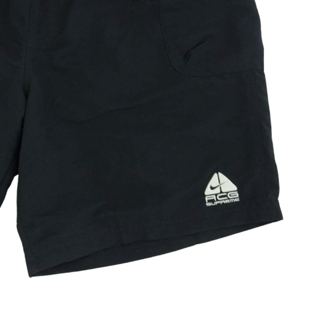 Supreme シュプリーム 22AW DN3258-010 NIKE ナイキ ACG Nylon Trail Short ナイロン ショーツ ショート パンツ ブラック系 M【極上美品】【中古】