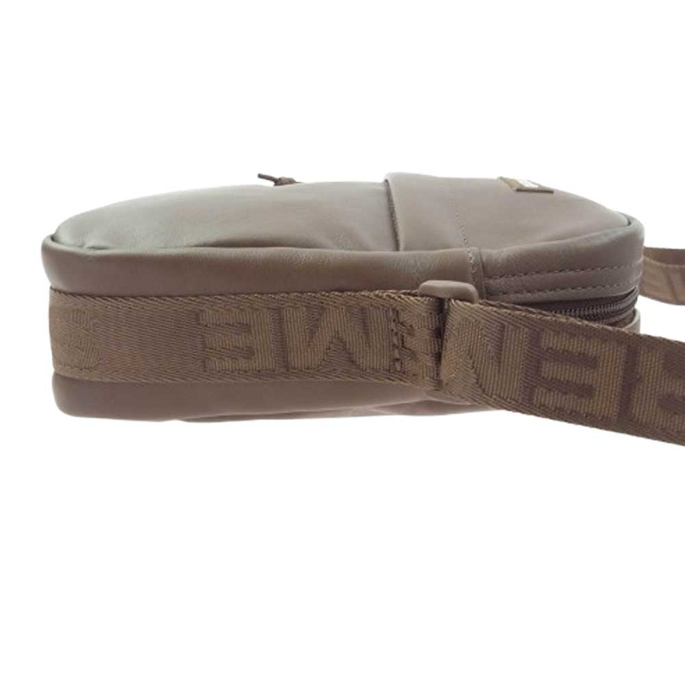 Supreme シュプリーム 24AW Leather Shoulder Bag brown ブラウン系【新古品】【未使用】【中古】
