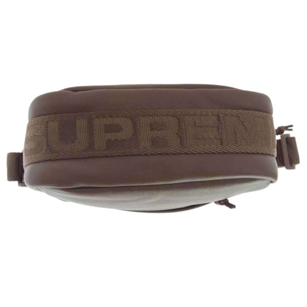 Supreme シュプリーム 24AW Leather Shoulder Bag brown ブラウン系【新古品】【未使用】【中古】