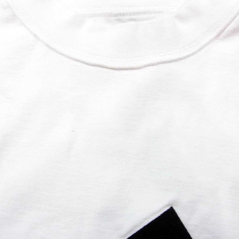 BALENCIAGA バレンシアガ 23SS 731769 TNVA6 ADIDAS アディダス ロゴ デザイン オーバーサイズ 半袖 Tシャツ ホワイト系 3【中古】