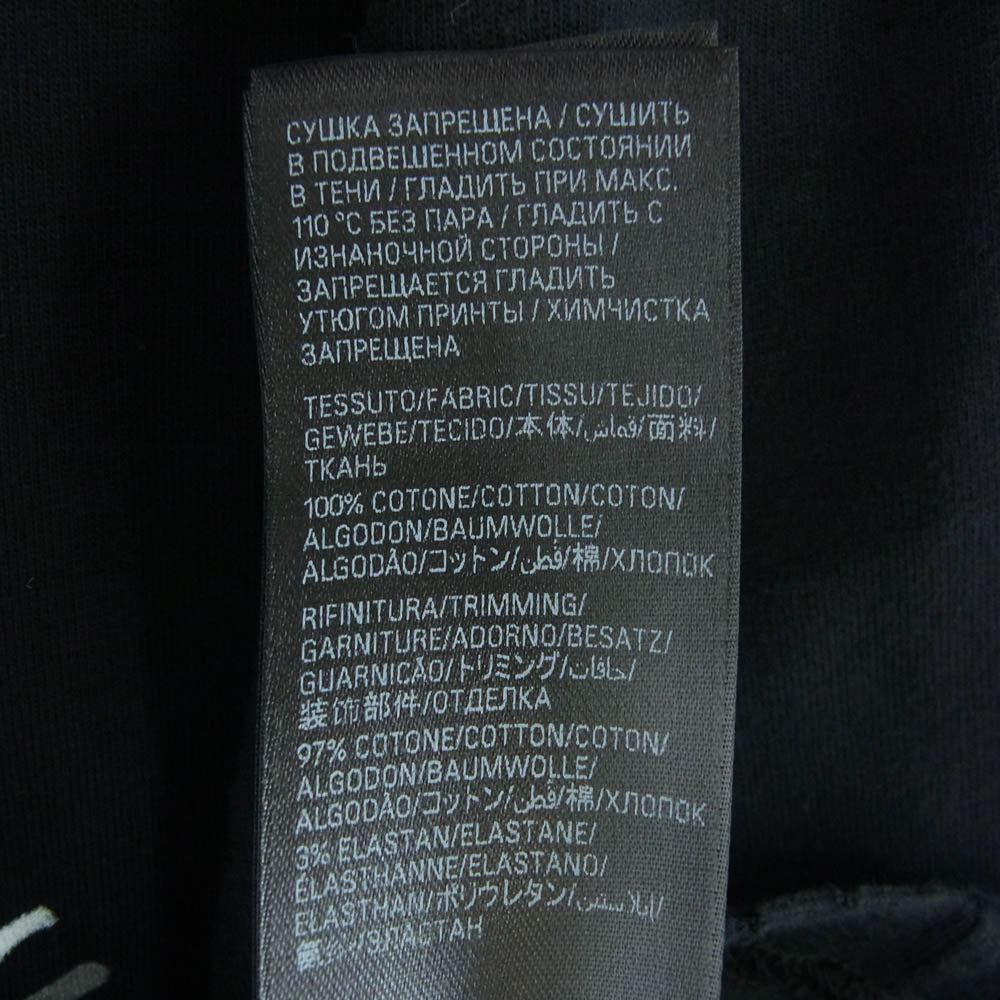 BALENCIAGA バレンシアガ 23AW 641655 TNVE7 Large Fit Tee ラージ フィット ロゴプリント 半袖 Tシャツ ブラック ブラック系 M【中古】