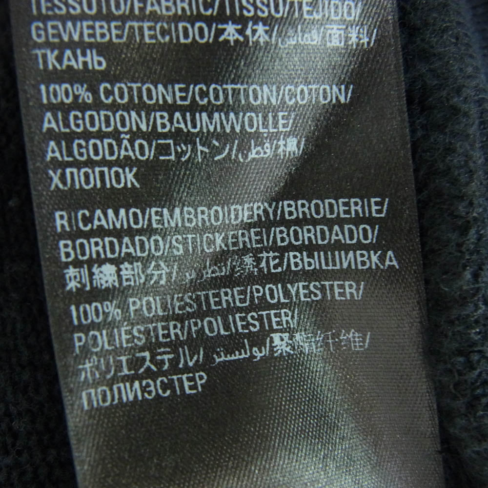 BALENCIAGA バレンシアガ 23SS 712396 TNVA9 adidas Large Hoodie Oversized アディダス ロゴ刺繍 プルオーバー パーカー ブラック系 S【中古】